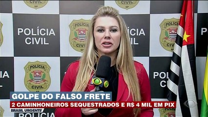 Golpe do falso frete: 2 caminhoneiros sequestrados