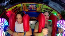 Girls Freaking Out #27 | Funny Slingshot Ride Compilation 2023