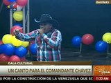 Artista folclórico rinde homenaje con su canto al comandante Chávez en el edo. Barinas
