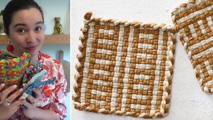 Who Remembers Loomed Pot Holders?