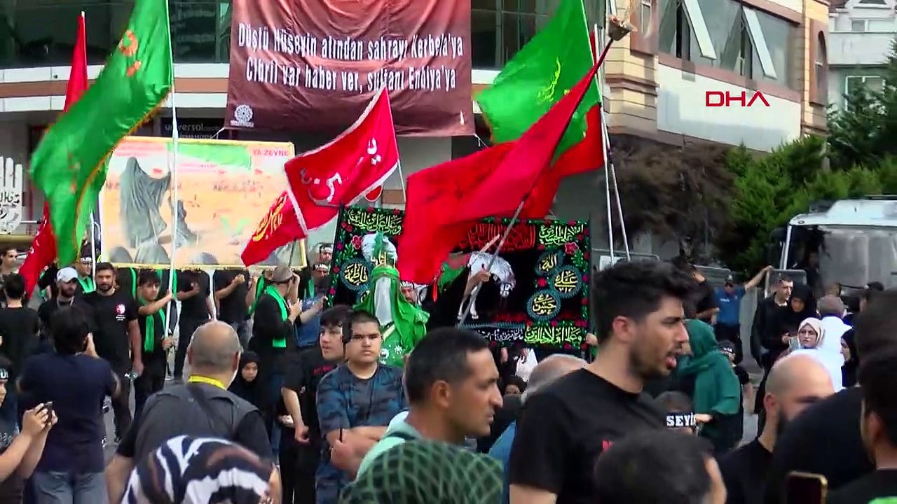 Kerbela'da Şehit Edilen Hz. Muhammed'in Torunu Hz. Hüseyin ve 72 Yakını Anıldı