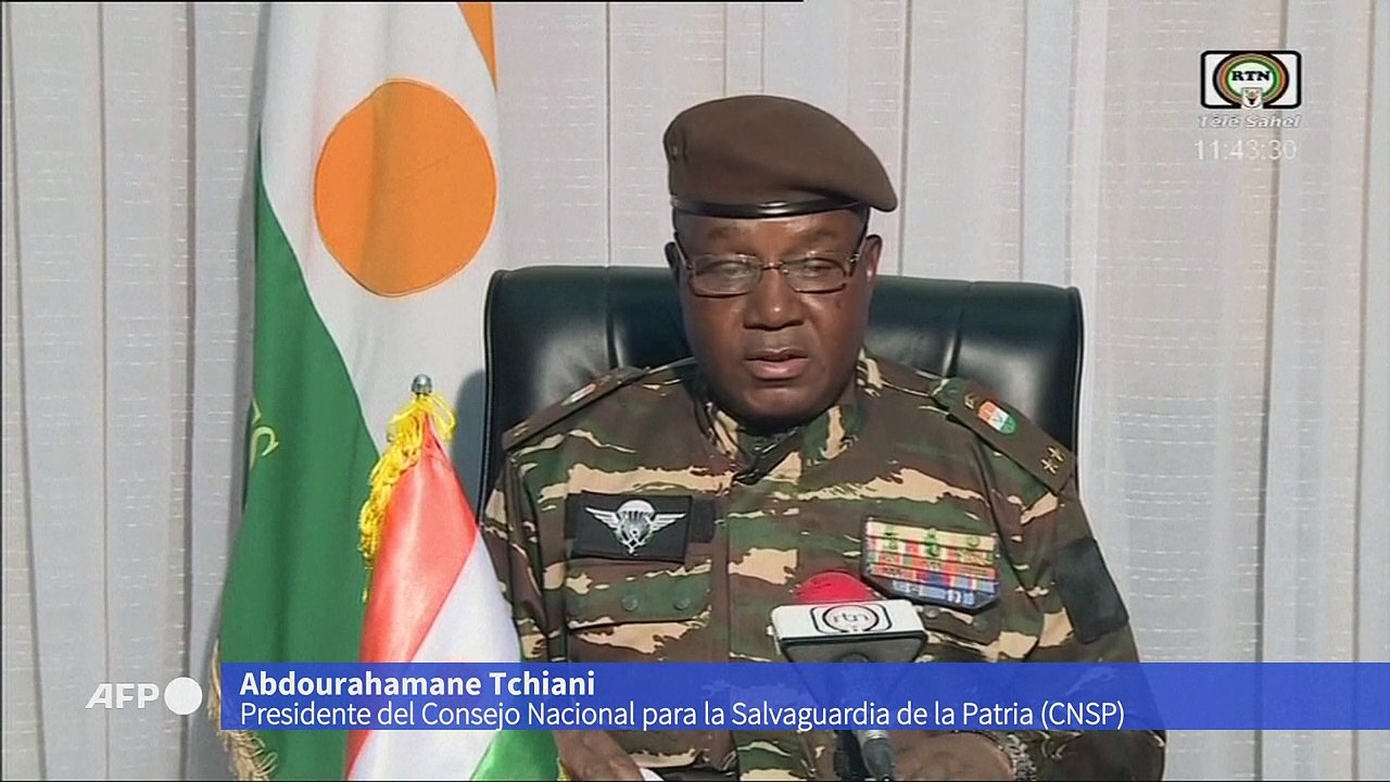 Los militares golpistas nombran a líder tras golpe de Estado en Níger