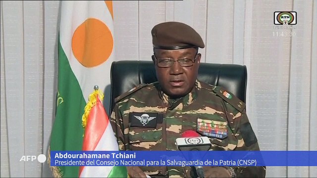 Los militares golpistas nombran a líder tras golpe de Estado en Níger