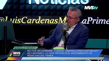 NO FUE UN DERRAME, FUERON "EMANACIONES NATURALES" DE CANTARELL LO QUE PROVOCÓ EL AVISTAMIENTO DE IRIDISCENCIAS: PEMEX