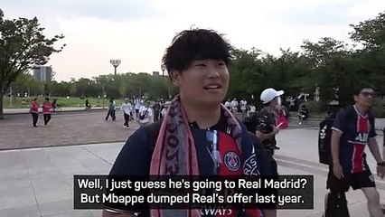 Where will Kylian Mbappe end up? Fans in Japan have their say