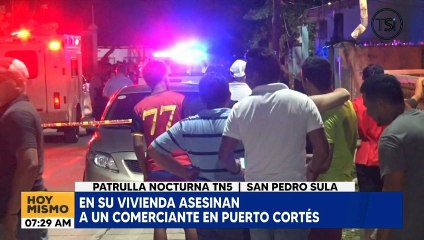 En su vivienda asesinan a un comerciante en Puerto Cortés