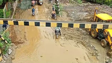 पांच घंटे में बरसे 18 मिमी पानी ने खोल दी व्यवस्था की पोल