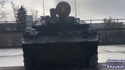 The Russian Armed Forces captured a French AMX-10 RC tank in good condition