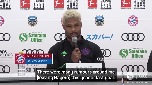 Gnabry not expecting to leave Bayern amid rumours