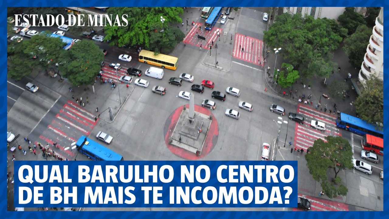 Poluição sonora: qual barulho mais te incomoda em BH?