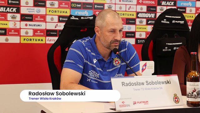 Kraków - konferencja Radosława Sobolewskiego przed meczem