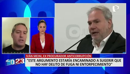 Iván Meini sobre prisión preventiva contra Fernandini: "Fiscalía tendría que probar que podría fugar del país”