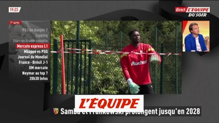 Samba et Frankowski prolongent jusqu'en 208 - Foot - L1 - Lens