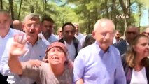 CHP Genel Başkanı Kemal Kılıçdaroğlu Akbelen Ormanı'nda ağaç kesilen bölgeye ziyarette bulundu