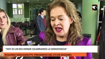 “Hoy es un día donde celebramos la democracia”