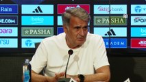 İSTANBUL - Beşiktaş-Tirana maçının ardından - Şenol Güneş (2)