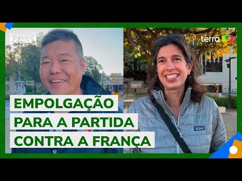 Torcedores estrangeiros apostam em vitória da Seleção Brasileira em duelo contra a França