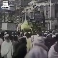 आज से लगभग 125 साल पुरानी दिल्ली की मुहर्रम की विडिओ जो एक अंग्रेज़ ने जारी की हे इसमें दिल्ली की जामा मस्जिद बिलकुल सही हालत में और बिलकुल नई दिख रही है