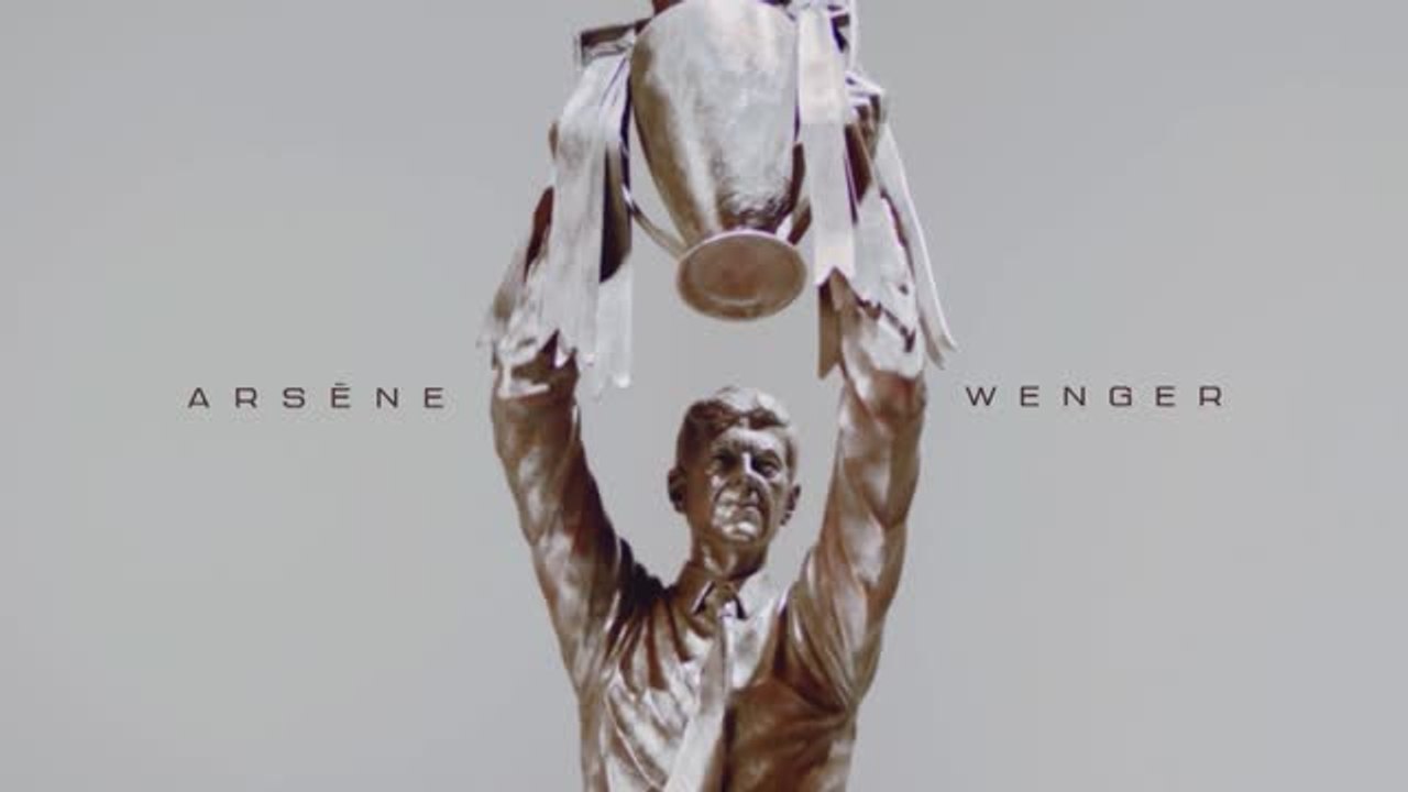 Arsenal enthüllt Arsene Wenger-Statue