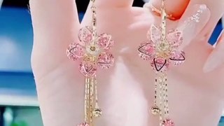 Beautiful jewellery | Beautiful earrings korean earrings