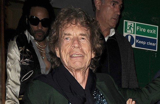 Sir Mick Jagger sólo estuvo una hora en su fiesta de cumpleaños