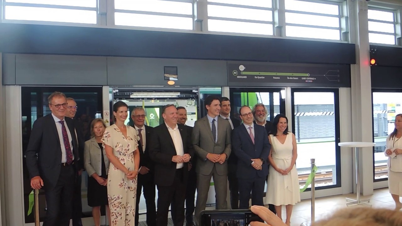 Dessous de l'inauguration du REM