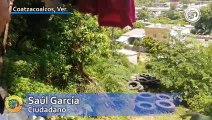 PC inspecciona zona de riesgo de deslave en Coatzacoalcos