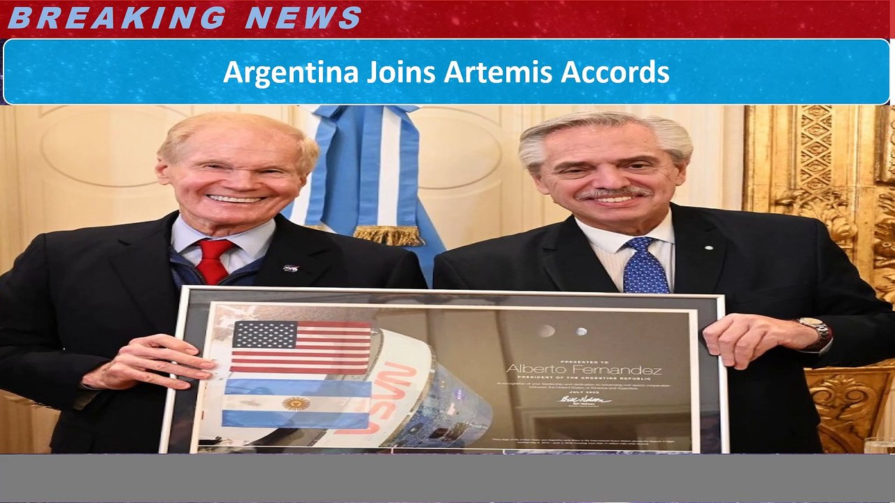 Argentina Joins Artemis Accords