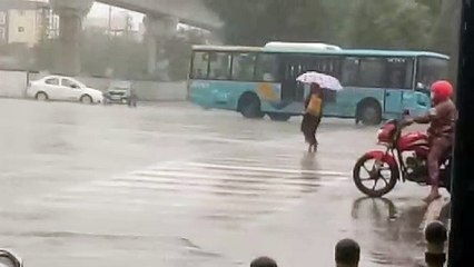 Video:सुबह से शाम तक बारिश का दौर, झड़ी सा बना रहा माहौल