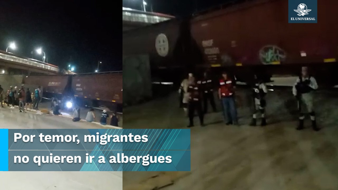Con disparos, Guardia Nacional dispersa a migrantes