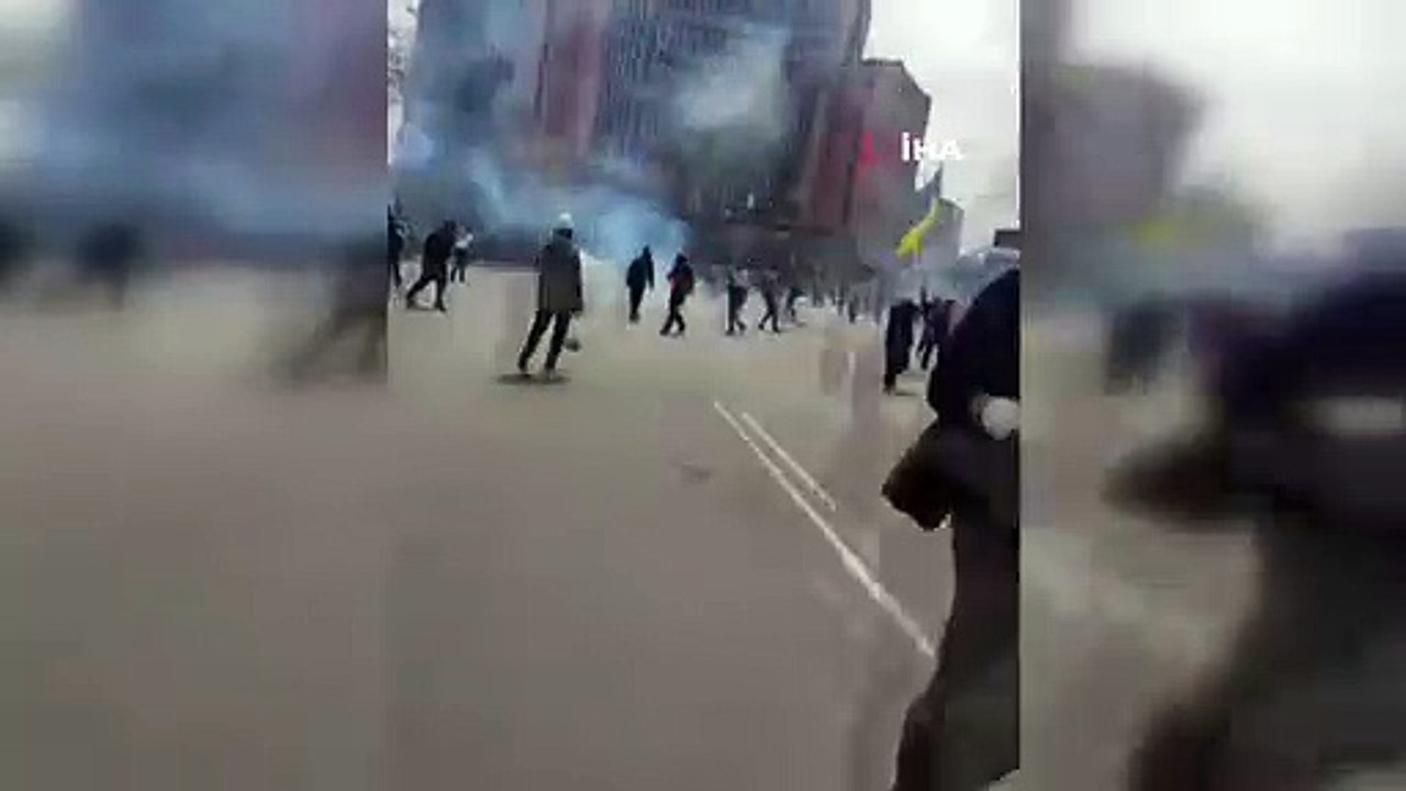 Manifestation anti-gouvernementale lors des événements de la fête de l'indépendance au Pérou