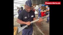 600 armes saisies détruites par la police et la gendarmerie de Martinique