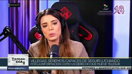 Temas del Día 28-07 teleSUR celebra 18 años de acción ininterrumpida