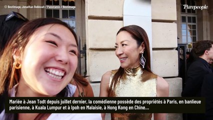 Maisons de stars : Michelle Yeoh, sa vie grand luxe dans une villa XVIIIe avec son puissant mari français