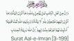 Surah Aal -e-Imran Full | سورۃ آل عمران | Surah Al-Imran  | Surah 03 Ayat 199 | Quran With Urdu