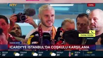 Galatasaray taraftarının beklediği an! Yıldız futbolcu Mauro Icardi İstanbul'da