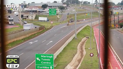 Moradores fazem reclamação de que novo Trevo Cataratas prejudicou acesso à condomínio na marginal da BR 277