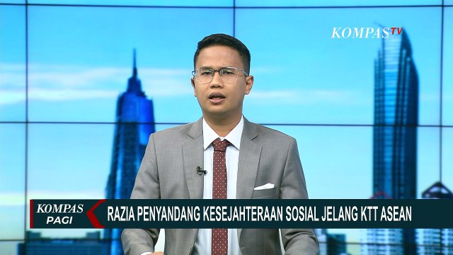 Jelang KTT ASEAN 2023, Petugas Satpol PP Razia PMKS di Kawasan Gambir