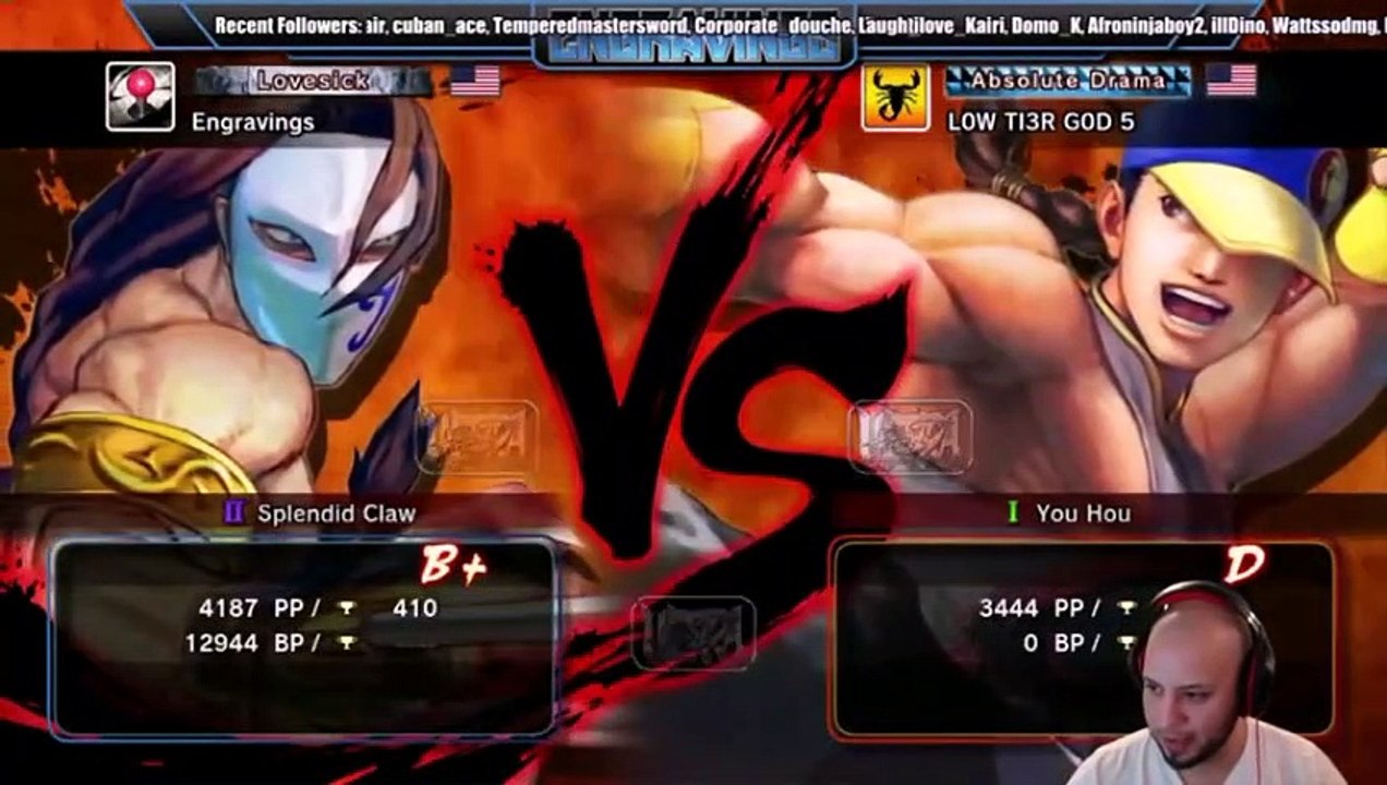 Lowti3rgod Vs Engravings( Both Streams together)