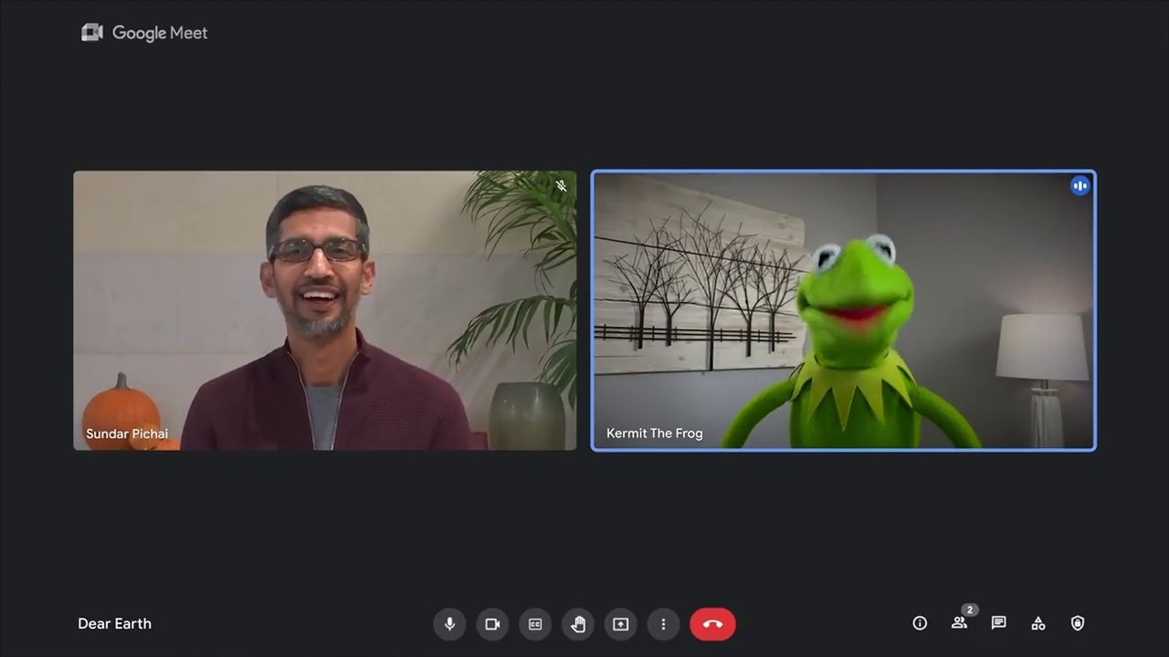 Kermit the Frog & Google CEO Sundar Pichai | Dear Earth