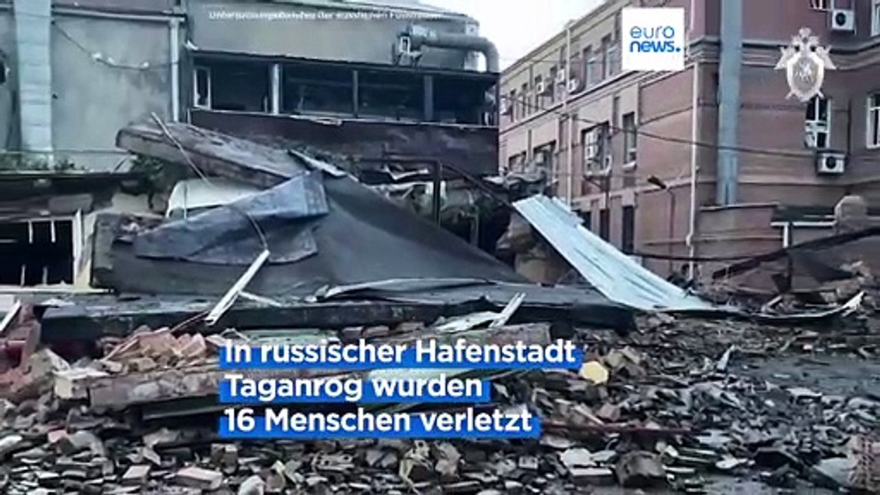 Ukraine-Krieg: Umgebaute Sowjet-Rakete trifft russische Hafenstadt Taganrog