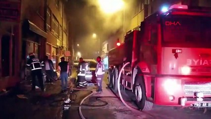 9 lieux de travail sont devenus inutilisables dans l'incendie du centre d'affaires de Kırşehir