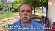 En Minatitlán y Cosoleacaque impulsan campaña para evitar accidentes en motocicletas