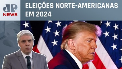 Trump garante que manterá campanha mesmo se condenado; Marcelo Favalli explica