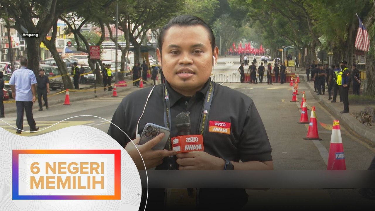 PRN: Proses penamaan calon DUN Pandan Indah setakat jam 8 pagi