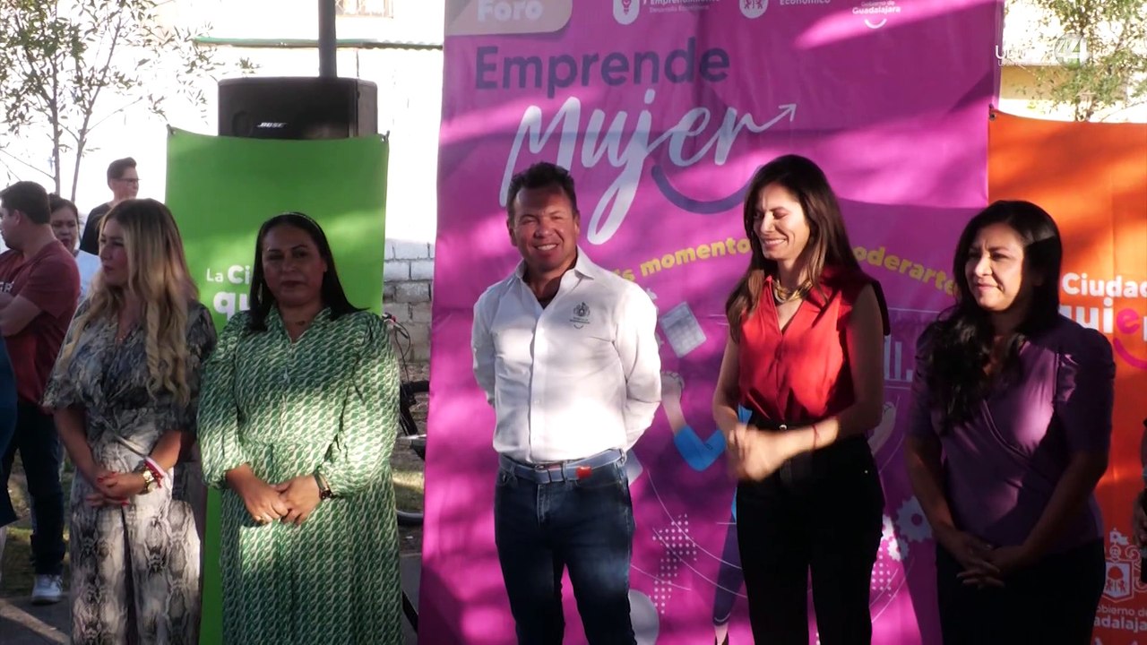 Presentan Foro Emprende Mujer en Guadalajara para incentivar el emprendimiento de negocios