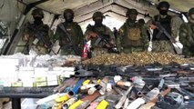 Armas, granadas y droga, los hallazgos durante operación militar en cárcel de la última masacre