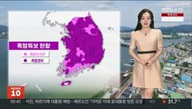 [날씨] 대부분 폭염 경보, 체감온도 35℃…곳곳 소나기