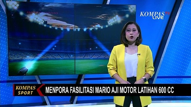 Menpora Dito Fasilitasi Pebalap Mario Aji Motor Latihan 600cc di Sirkuit Mandalika