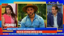 Nicola confiesa intentó atentar contra su vida